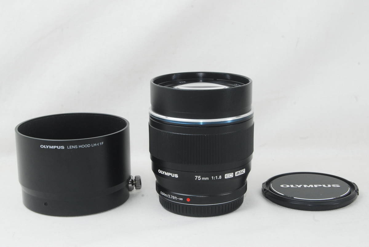 M.ZUIKO DIGITAL ED 75mm F1.8 ブラック